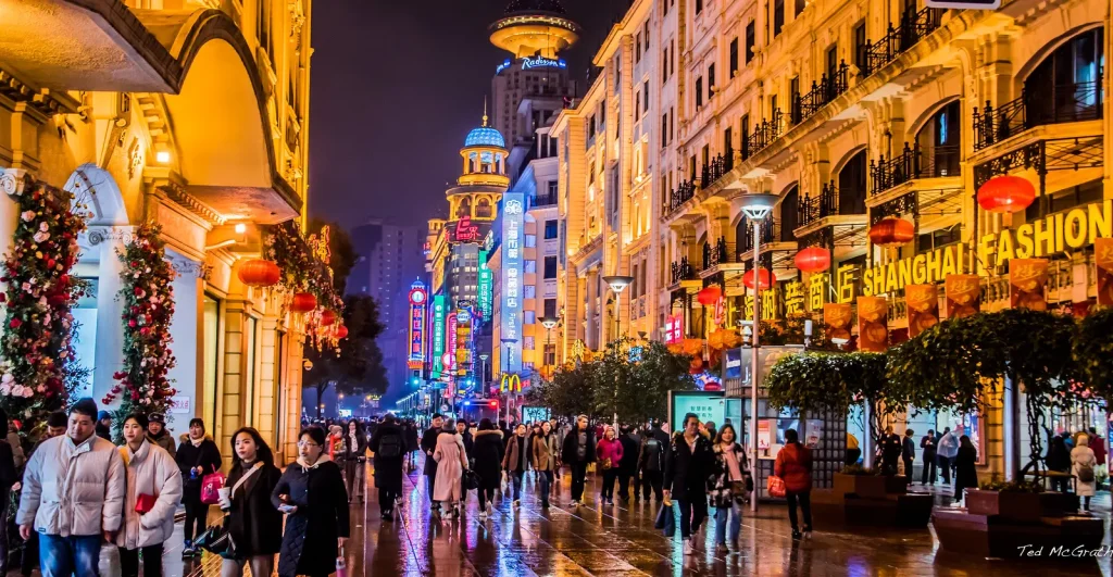 خیابان نانجینگ شانگهای