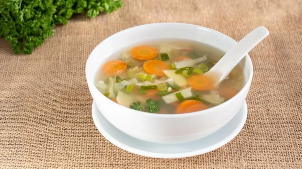 سوپ گیاهی چینی