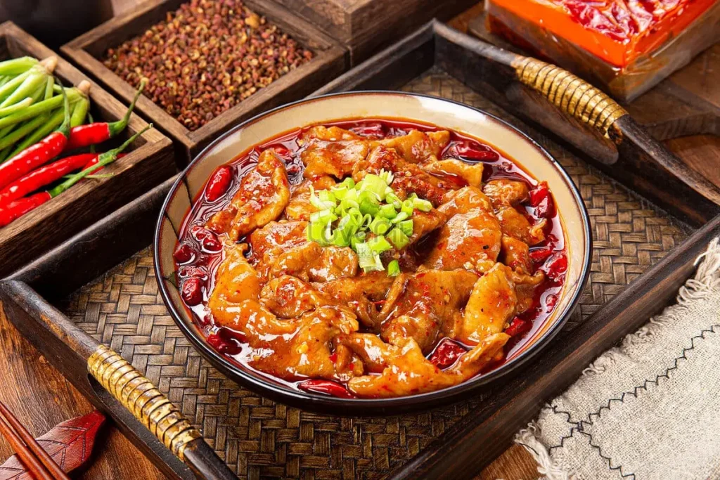 گوشت خوک سیچوانی