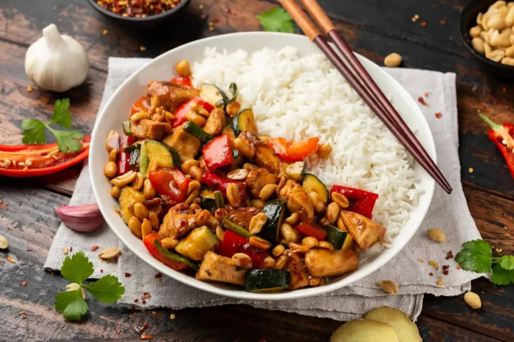 مرغ Kung Pao Chicken